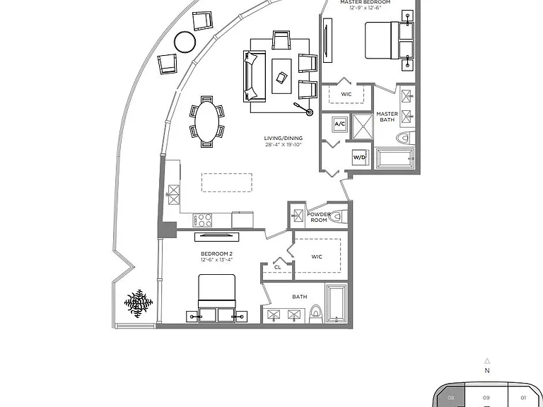 45 SW 9th St #4608 — Photo 8