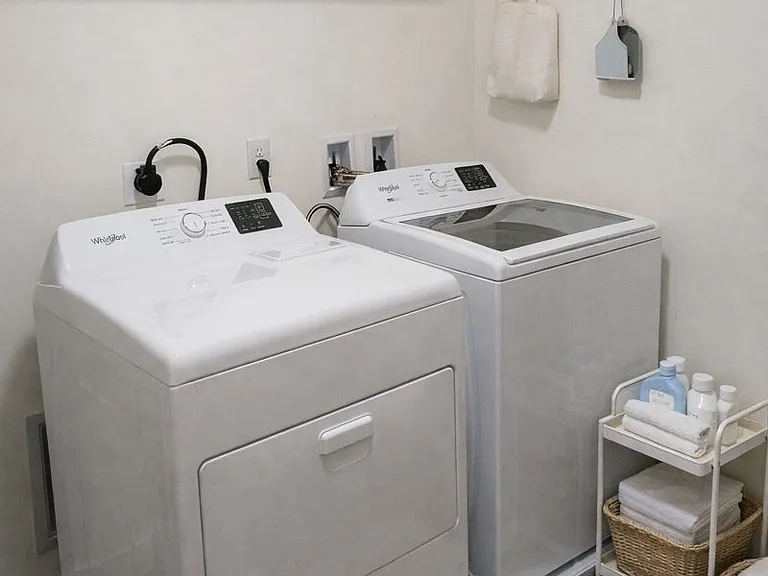 In Unit Laundry Room With Washer & Dryer
