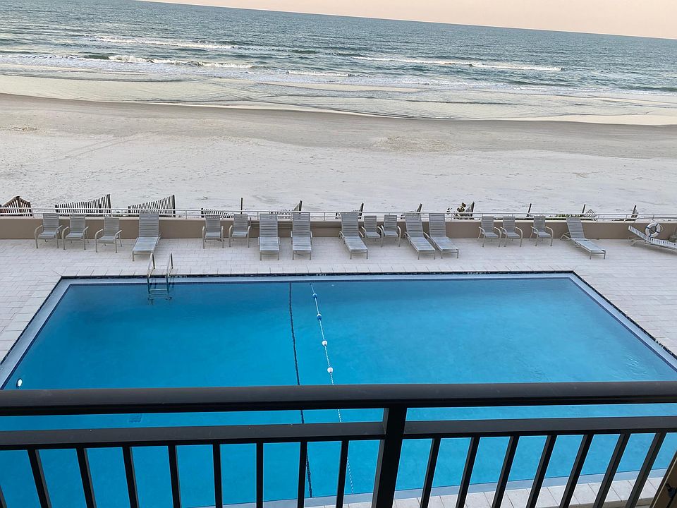 Pool & ocean view from our 3rd floor balcony