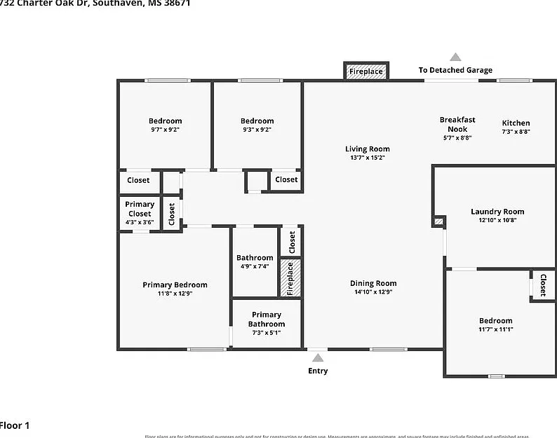 4 bed, 2.0 bath, 1800 sqft, $1,700 — Photo 2