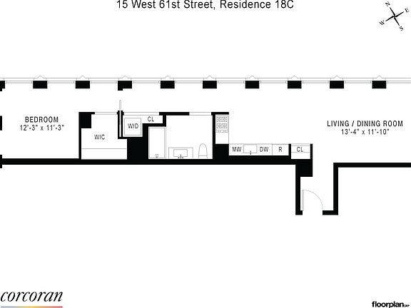 2nd image of 15 W 61st St APT 18C