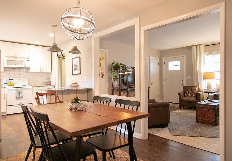 Open plan kitchen, dining and living room