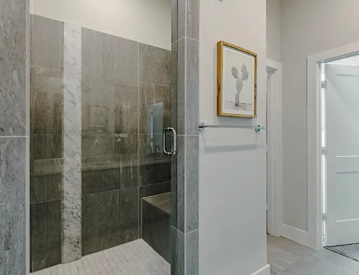 primary large walk in shower