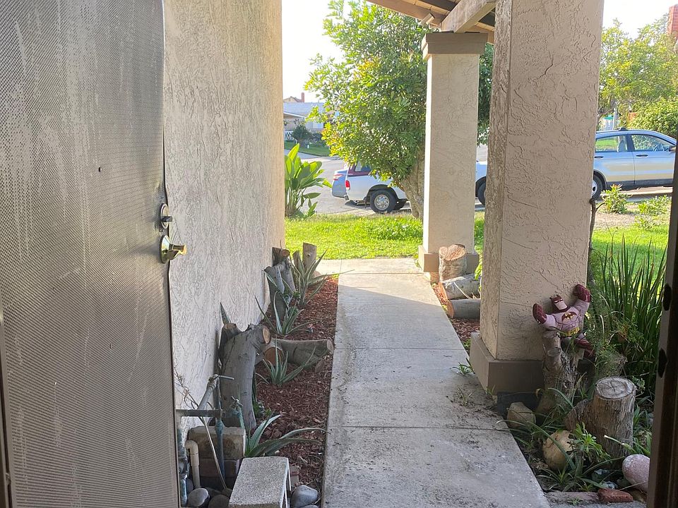 Front entrance of the house