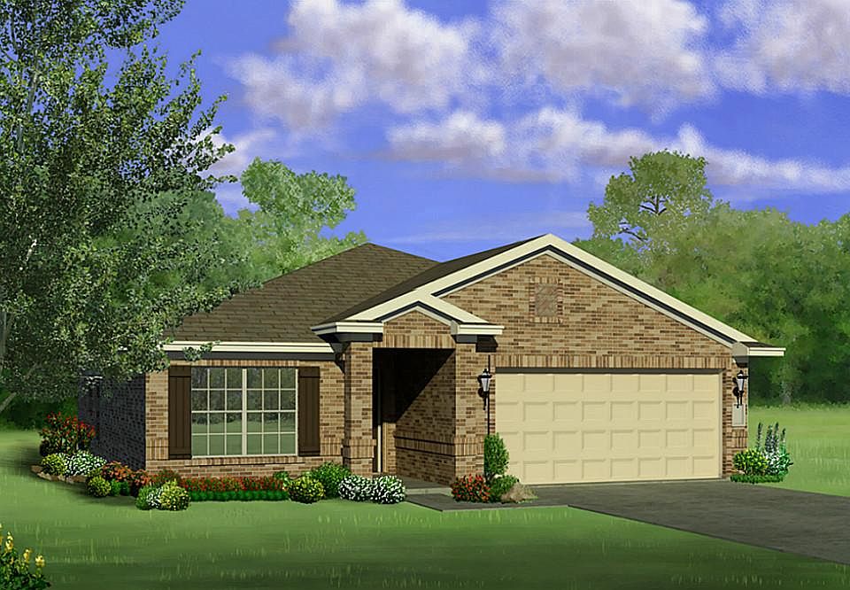 Example of Blanco Floor Plan to be built at 309 Pine Mist Lane. Estimated Construction Completion - 