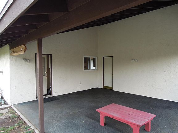 Large covered patio 