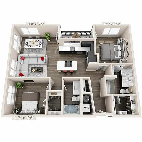 Floor plan B4
