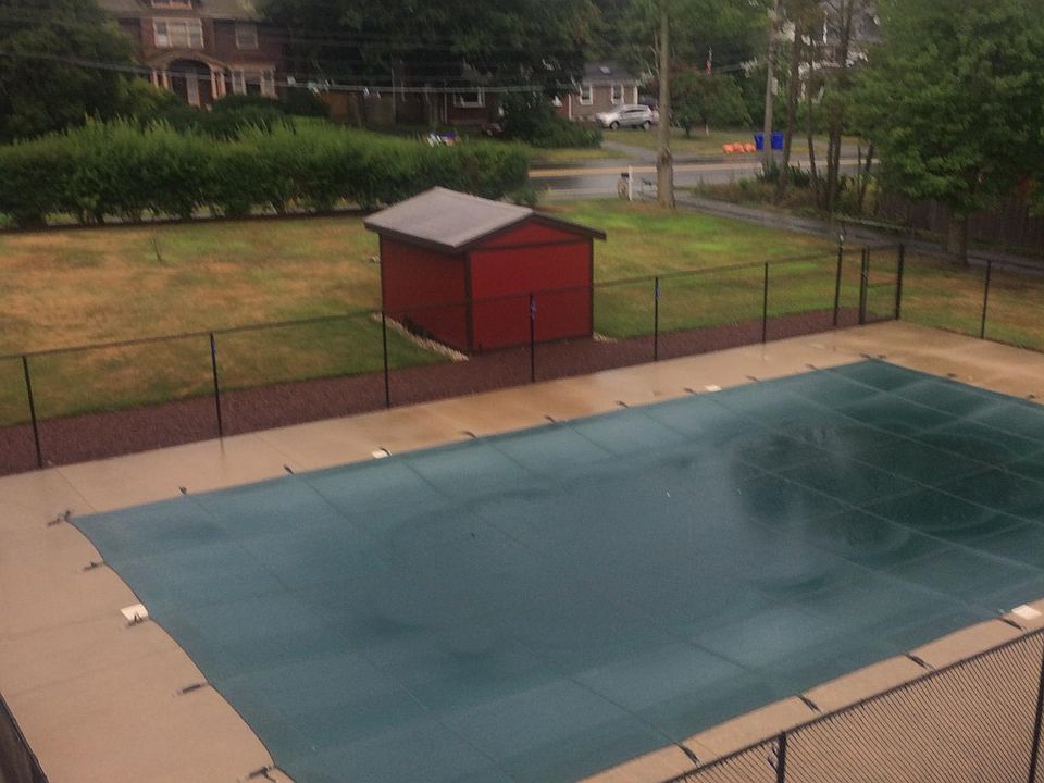 seasonal in ground pool for residents and their guests