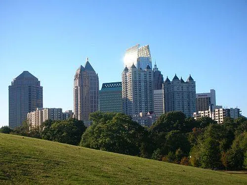 View of Midtown from Piedmont Park