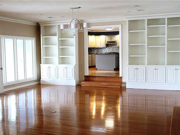 Step down living room
