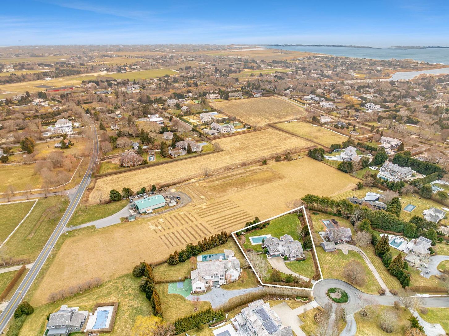 Bordering Large Reserve, Near the Ocean