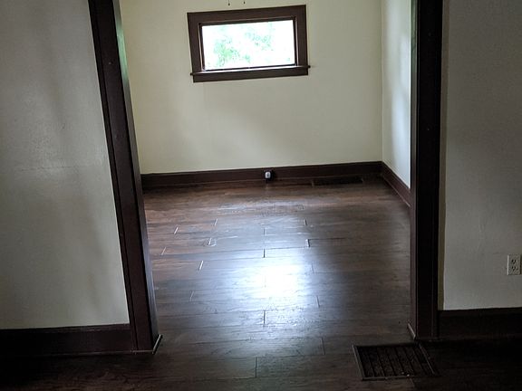 Living room looking in the dining room