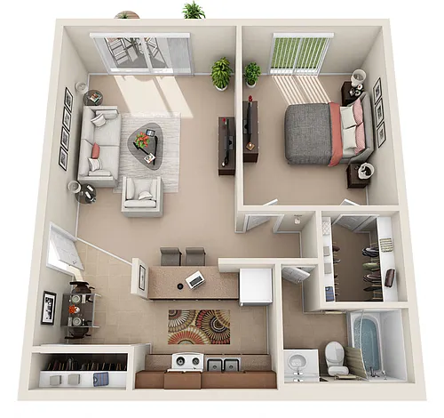 Floor plan Astor