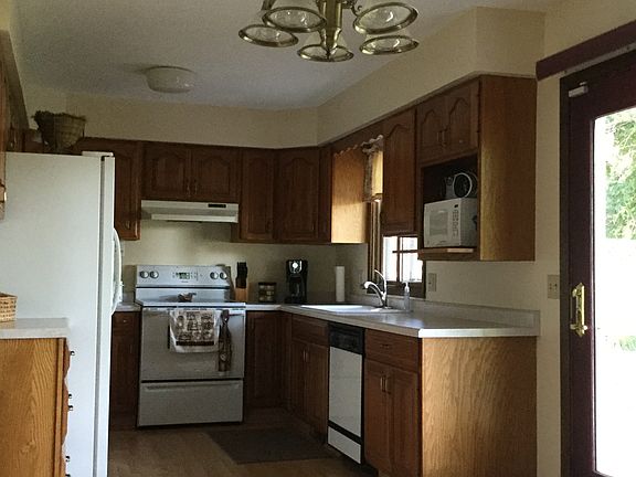 Kitchen with access to patio