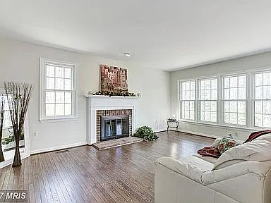 Second living room facing back yard.