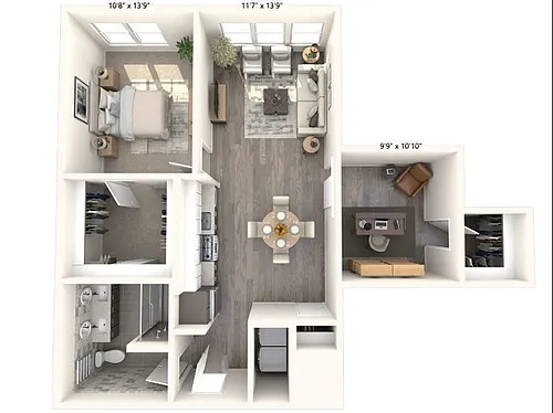 Floor plan Sonnet 3