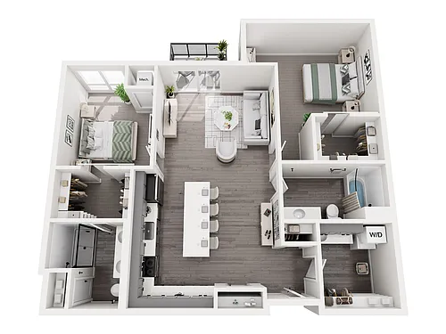 Floor plan Durphee