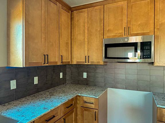 Our Light & Natural finish style under construction.