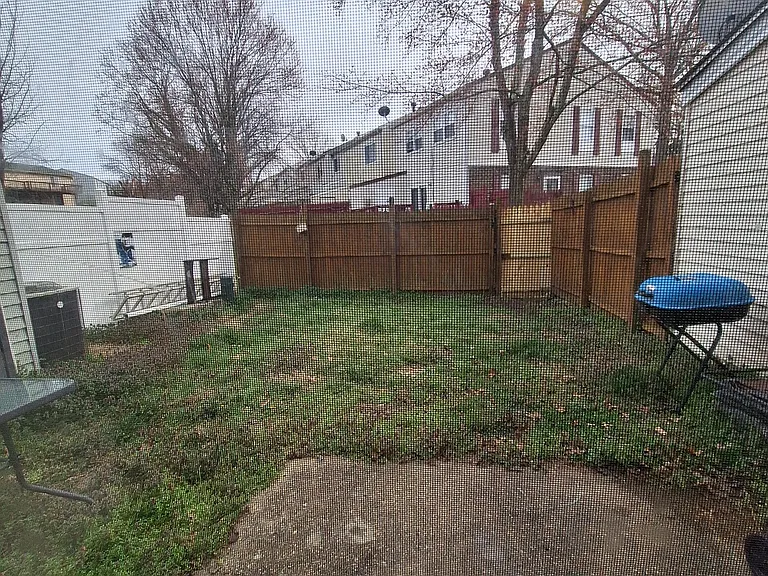 Backyard for cookouts & chillin