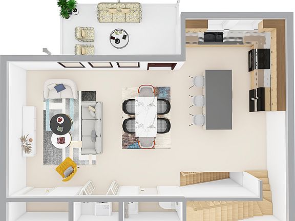 2nd Floor with Balcony