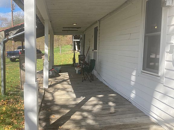 Front porch - has connections for porch swing
