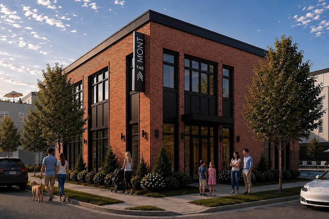 The Mont apartment Clubroom exterior in Salt Lake City