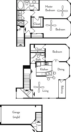 Pavilions on Central Apartments — Photo 43