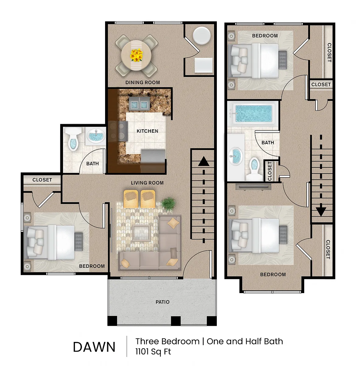Floor plan Dawn