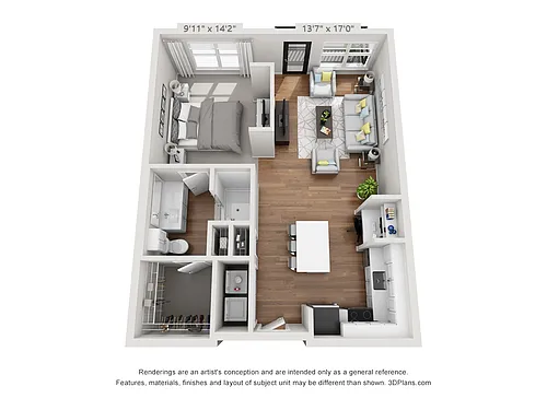 Floor plan Arbor Hills 2E2