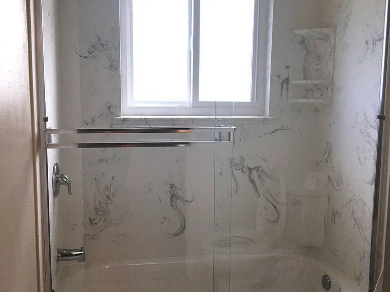 Master bathroom.