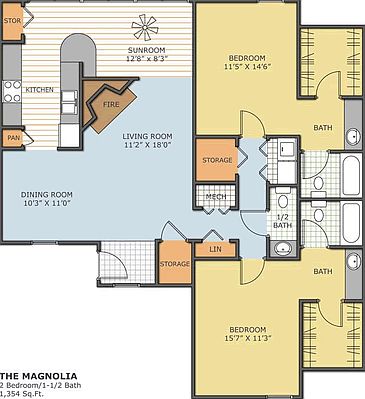 Floorplan of the Apartment