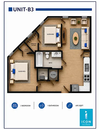 Floor plan B3