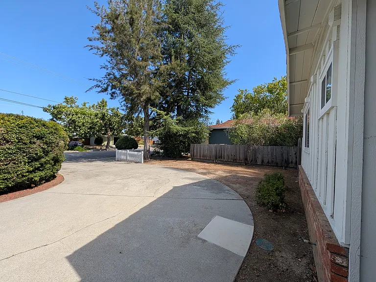 Driveway from front door.