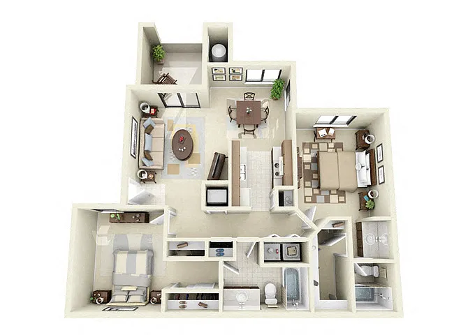 Floor plan Cedar Crest