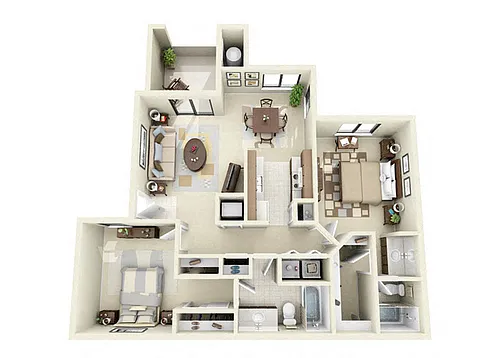 Floor plan Cedar Crest