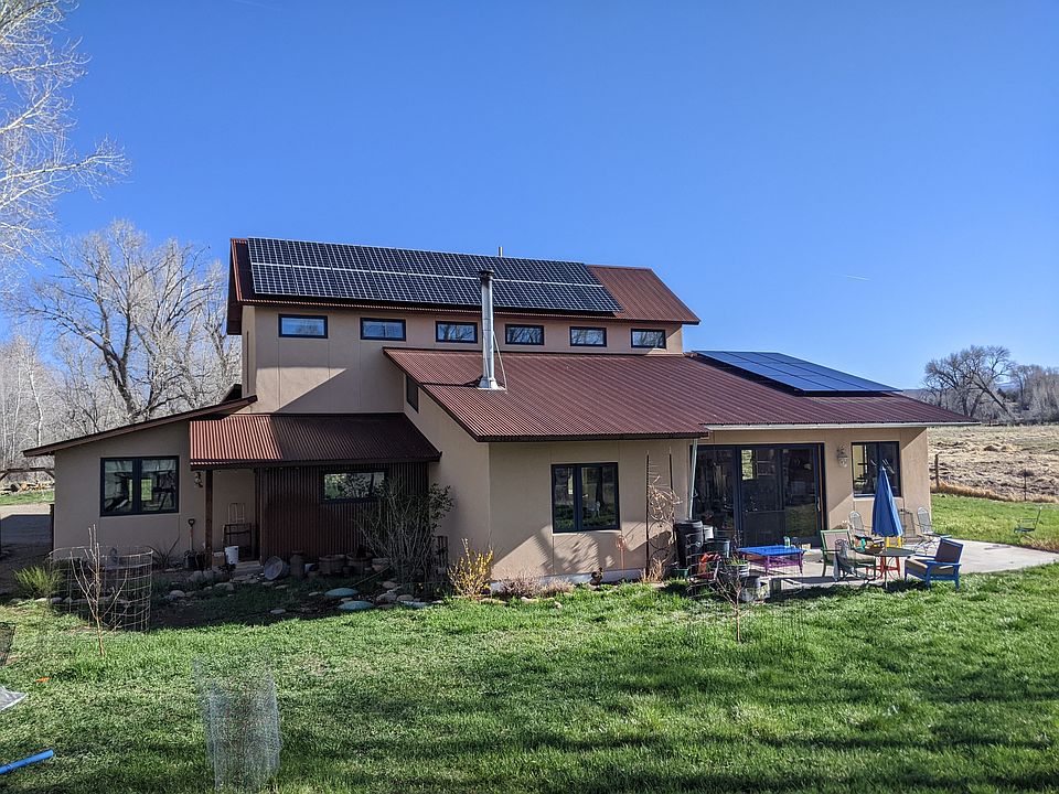 View of the south of the house, looking North