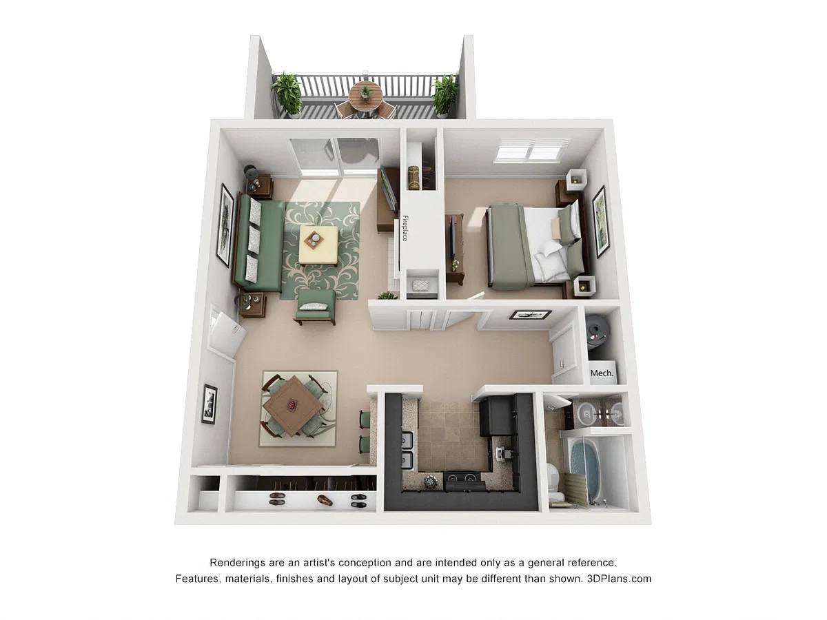 Floor plan Micah