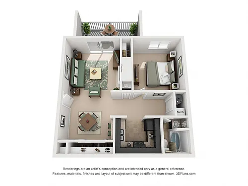 Floor plan Micah