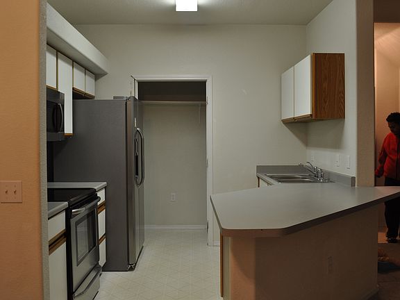 kitchen and laundry areas