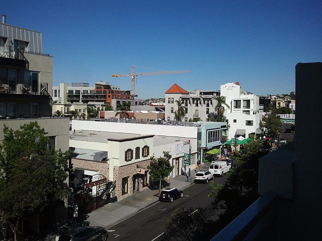 view from the patio