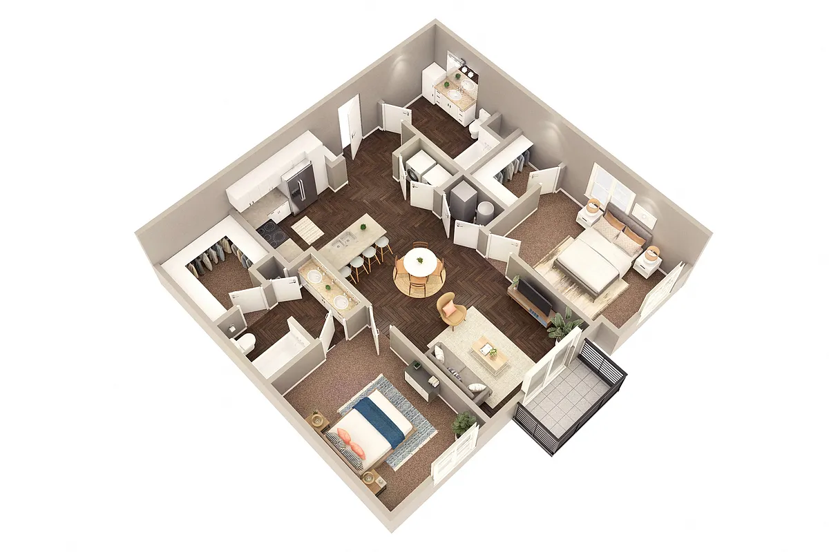 Floor plan B8