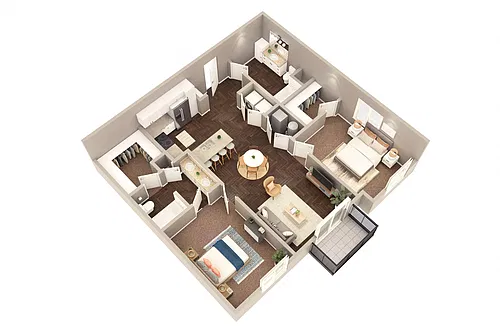 Floor plan B8