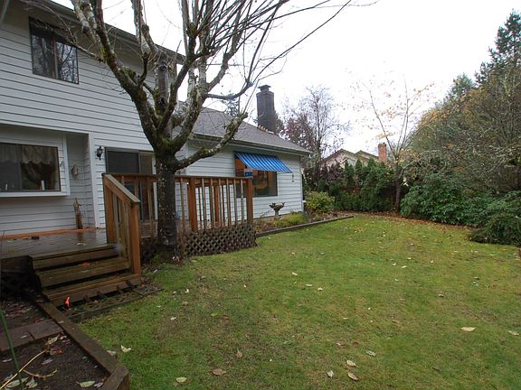 Private back yard
