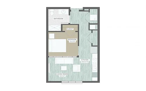 Floor plan Belmont (A0)