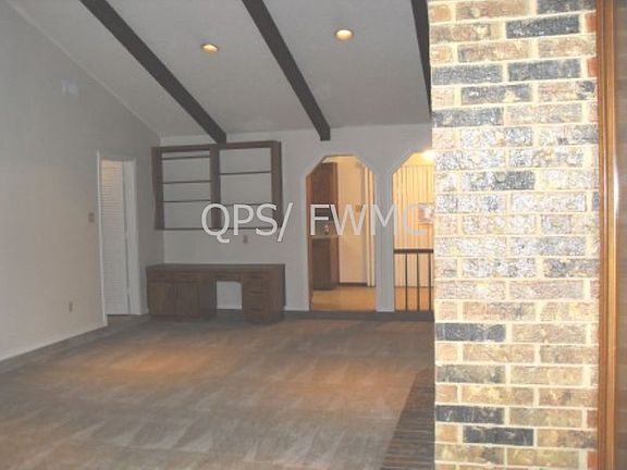 Living room with built-ins