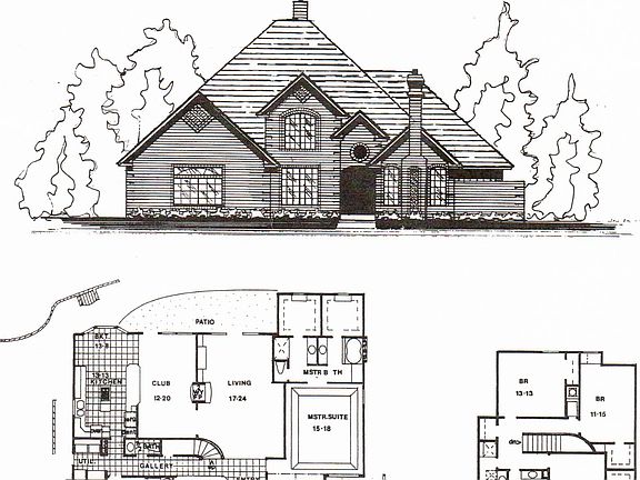1901 Oaks Way Floor Plan