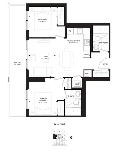 Floor plan Halo I