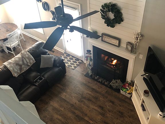 Upstairs overlooking living 