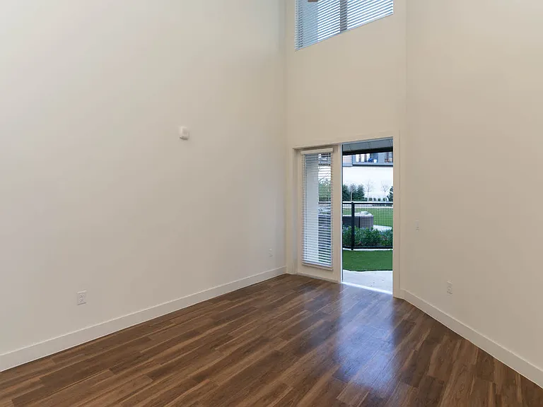 Living Room with Patio and Hard Surface Flooring