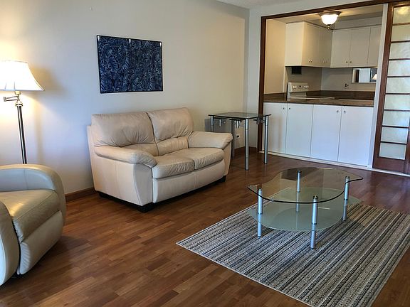 Living Room comes with love seat, lazy boy, coffee table, dining table.